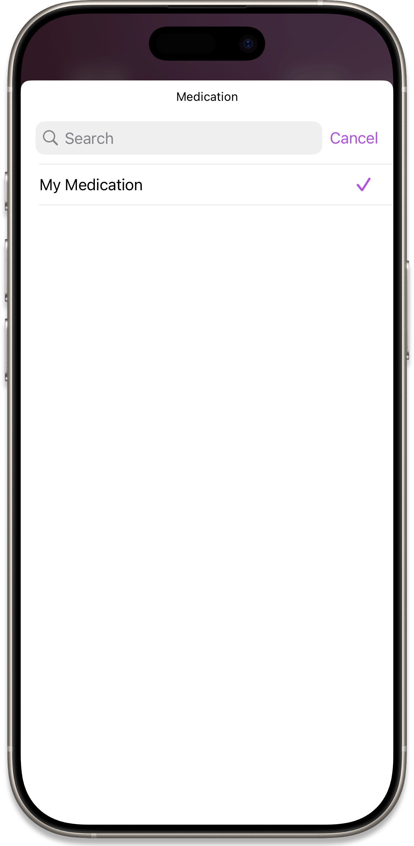 Widget Single Configure List