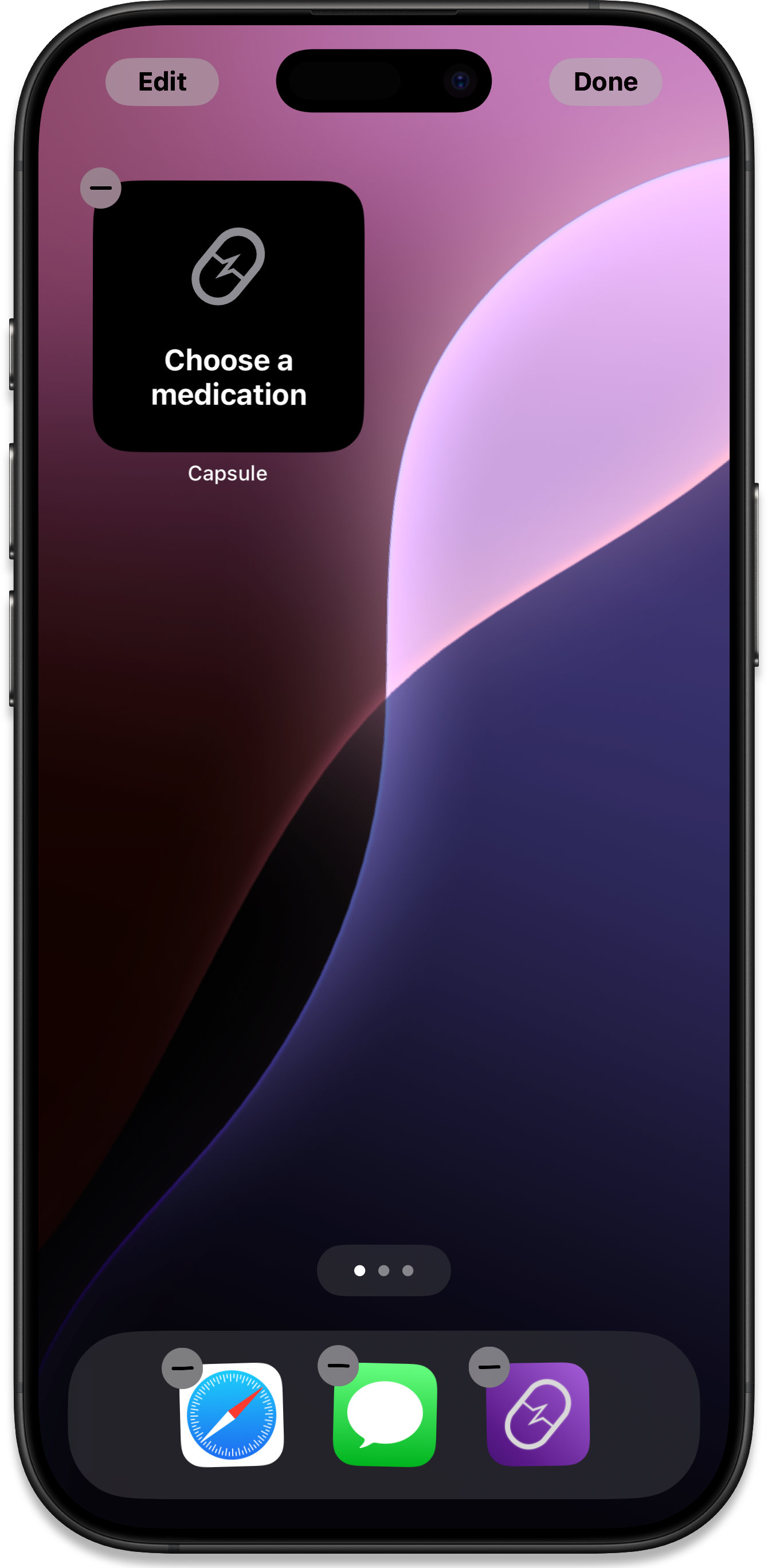Widget Single Configure