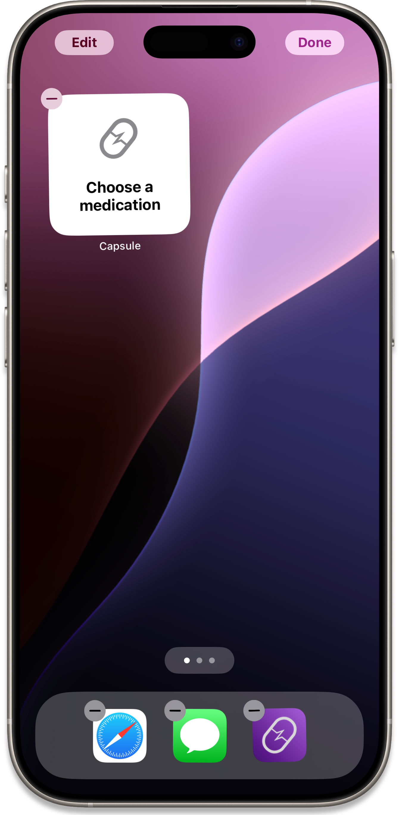 Widget Single Configure